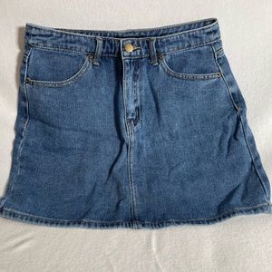Jean skirt